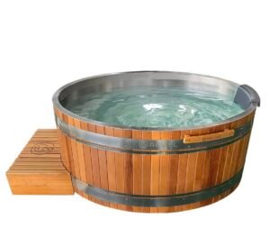 Premium Cedar Cold Plunge Tub BJJ cold plunge