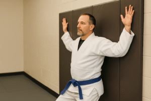 Wall Slide Shoulder Mobility for BJJ shoulder and thoracic mobility for BJJ
